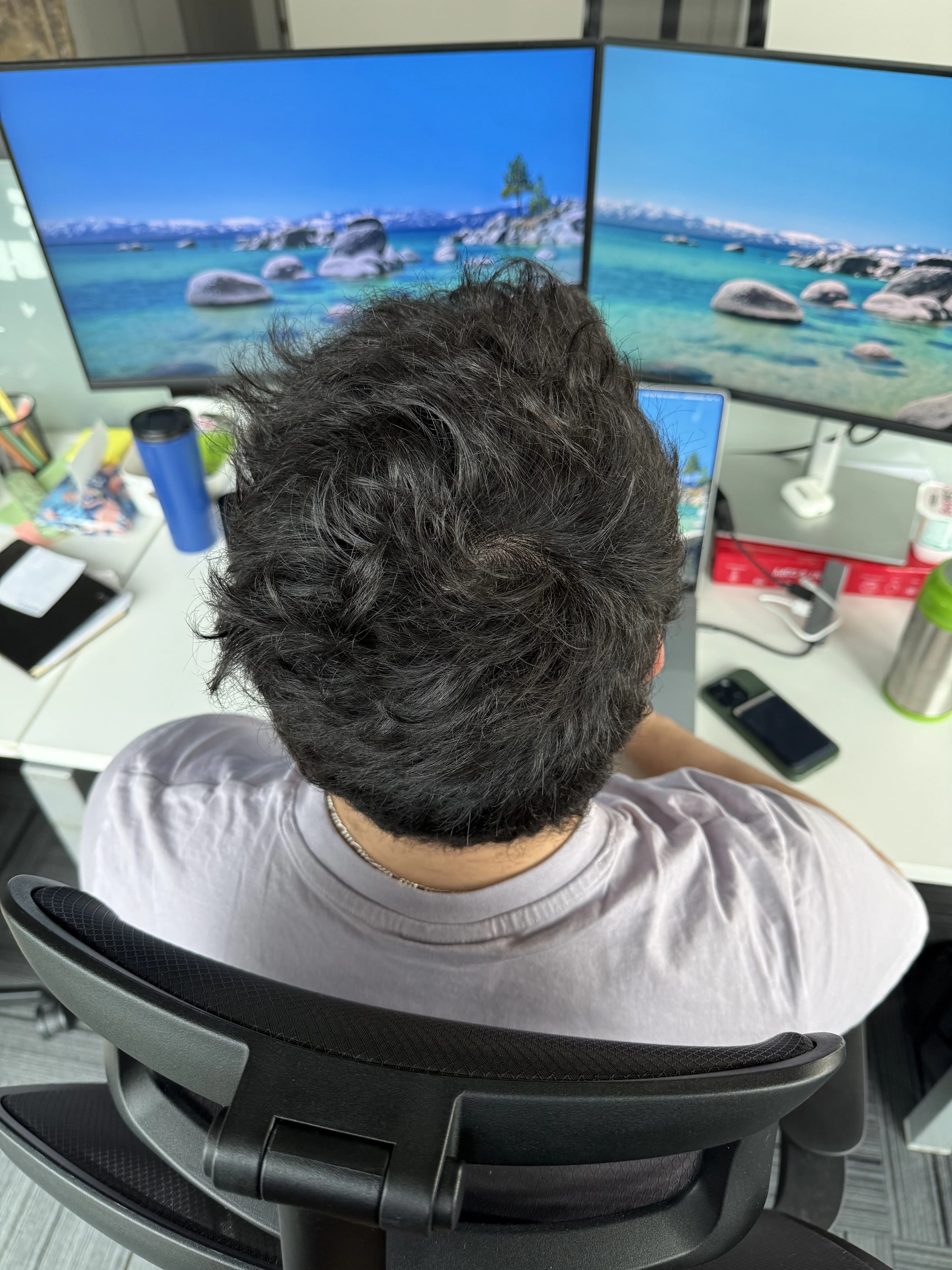 Después de seis meses de tratamiento de Matías R., 29